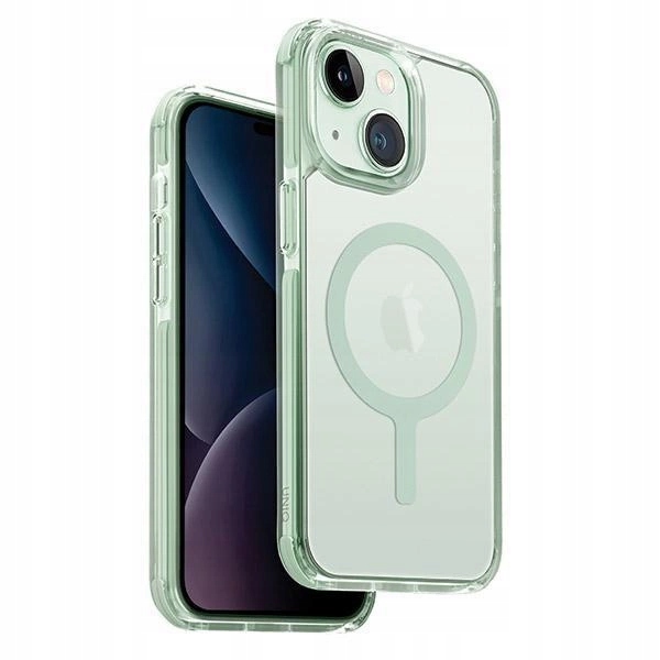UNIQ COMBAT RUGGED PROTECTIVE CASE WITH 3-TIER IMPACT PROTECTION MADE FOR IPHONE 15 | COOL MINT